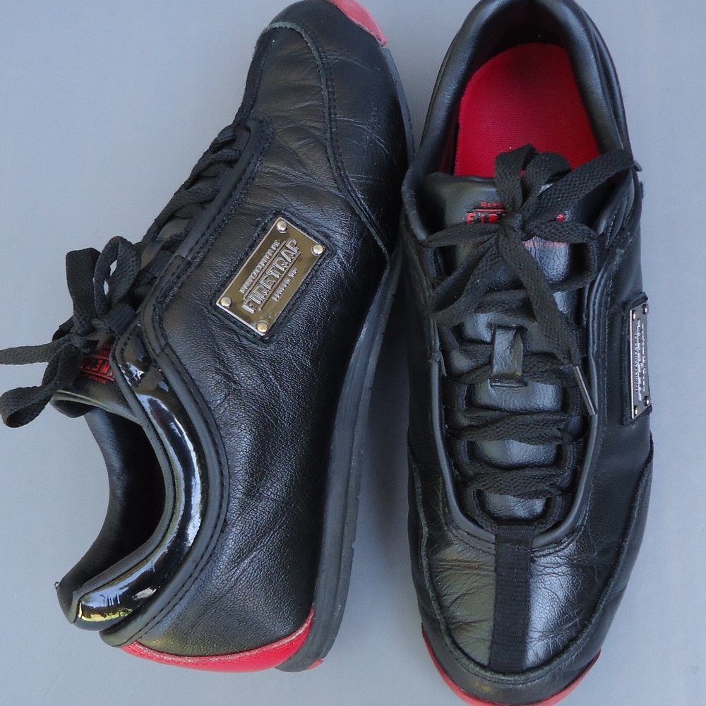 SIZE EURO 42. Firetrap Dr. Williams leather trainers sneakers sports shoes.